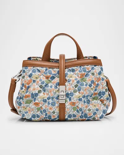 Mz Wallace Astor Mini Floral-print Quilted Top-handle Bag In Poppy Forest