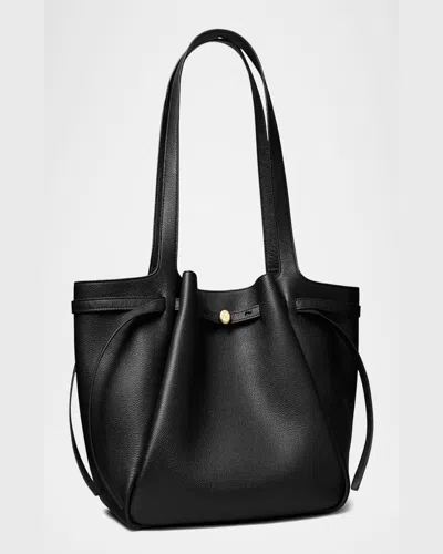 Tory Burch Jacquemus Ovalo Clutch In Tiramisu