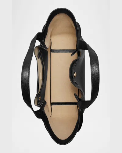 Tory Burch Jacquemus Ovalo Clutch In Tiramisu