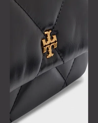 Tory Burch Kira Mini Diamond Quilted Leather Crossbody Bag In Soft Pink