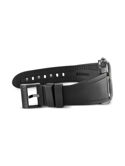 Pre-owned Bvlgari Octo L'originale 41mm In Black