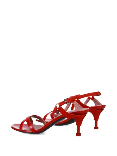 Premiata 60mm Crossed Sandals In Red
