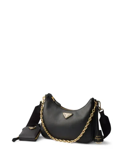 Prada Bag Re-edition 2005 In Black