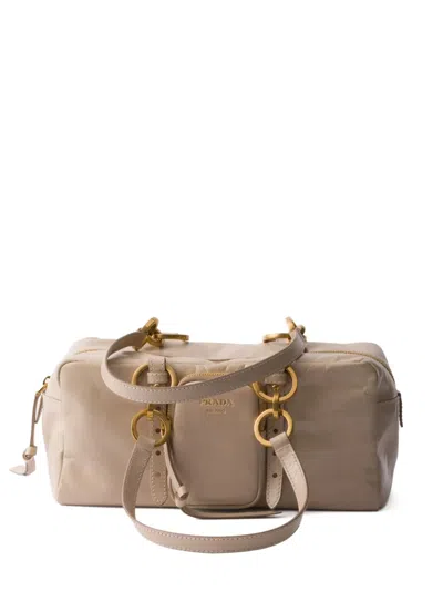 Prada Women's Powder Minidangle Handbag In Neutrals