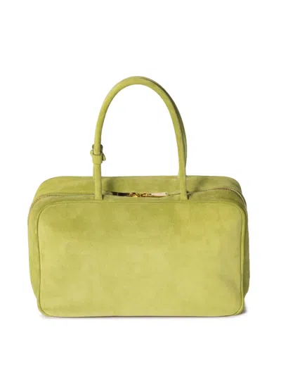 Miu Miu Suede Beau Bag In Green