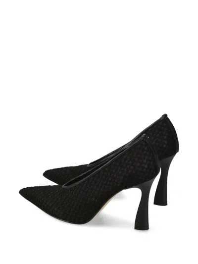 Premiata 90mm Mesh Pumps In Schwarz