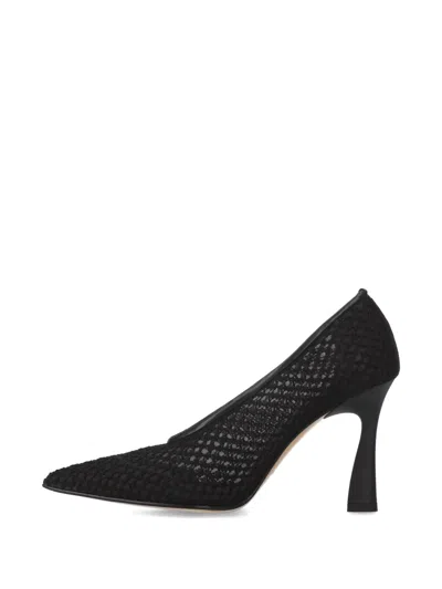 Premiata 90mm Mesh Pumps In Schwarz