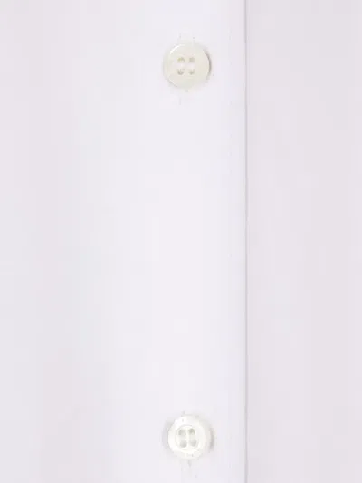 Aspesi Pleated-back Shirt In Weiss