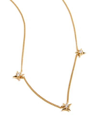 Astrid & Miyu Cosmic Star Halskette In Gold