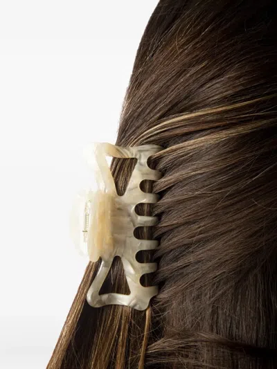 Salt & Wave Skorpion-clip In Weiss