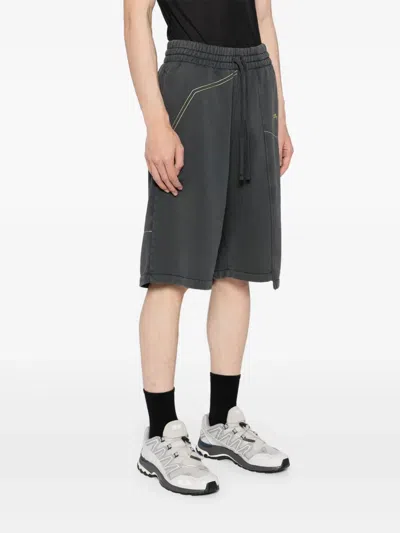 A-cold-wall* Logo-print Shorts In 灰色