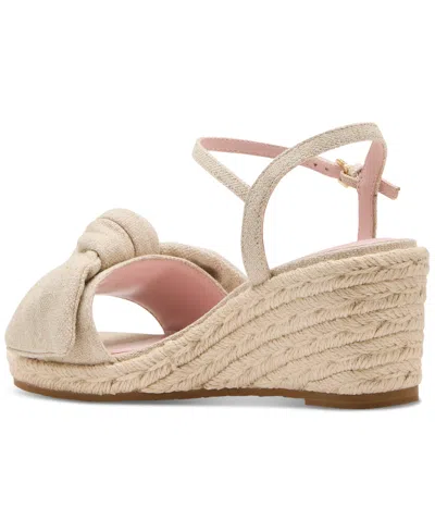 Kate Spade Women's Leandra Espadrille Wedge Sandals In Natural