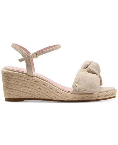 Kate Spade Women's Leandra Espadrille Wedge Sandals In Natural