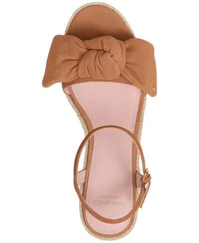 Kate Spade Women's Leandra Espadrille Wedge Sandals In Bungalow
