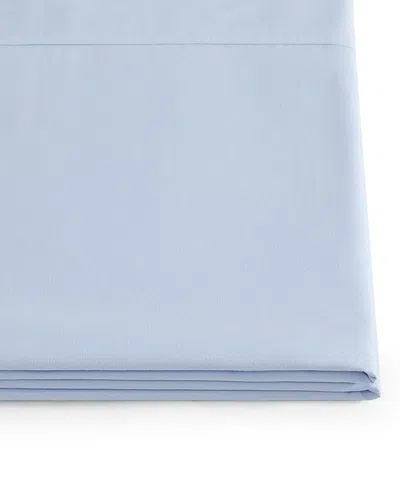 Tommy Hilfiger Solid 200-thread Count Cotton Percale 3-pc. Sheet Set, Twin In Blue