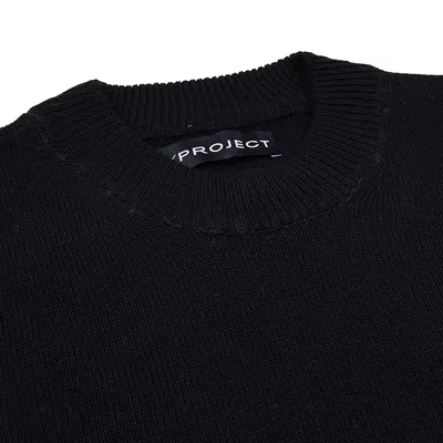 Y/project Long-sleeved Sweater In Black