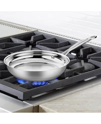 Cuisinart Chef's Classic Stainless 2-pc. Skillet Set In Stainless Steel