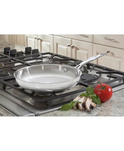 Cuisinart Chef's Classic Stainless 2-pc. Skillet Set In Stainless Steel