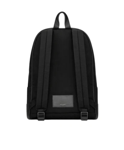 Saint Laurent Versatile Backpack Featuring Adjustable Straps In Black