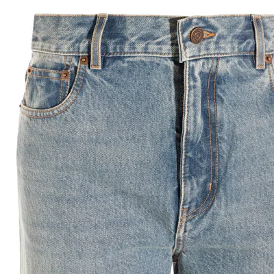 Chloé Light Blue High Waist Jeans In Ice-blue