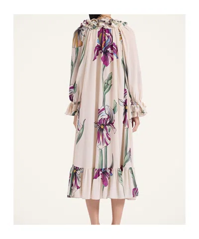 La Doublej Hey Jude! Dress In Iris Ivory