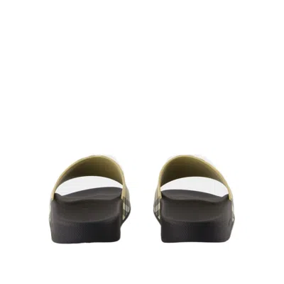 Burberry Lf Furley Sandals In Black