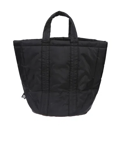Comme Des Garçons Double Handle Tote Bag In Black