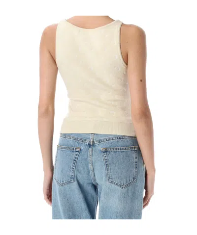 Marine Serre Top In Nude