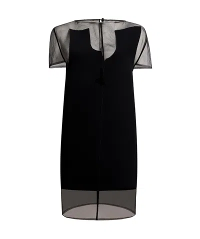Khaite Winona Dress In Black