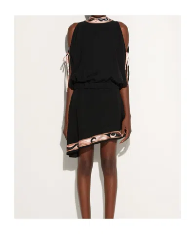 Pucci Patterned Top In Black