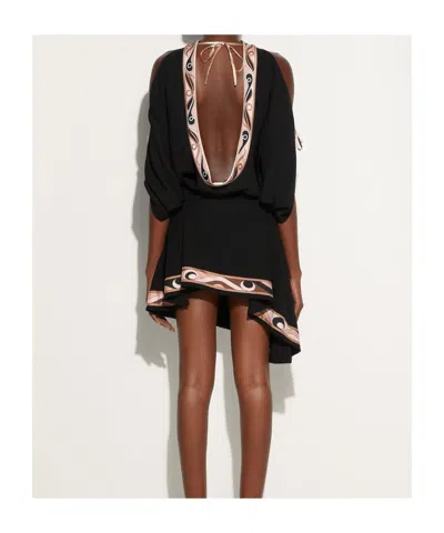 Pucci Patterned Top In Black