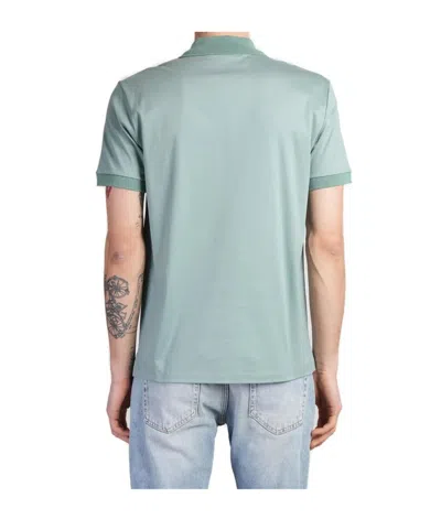 Lanvin Polo In Green Cotton In Green