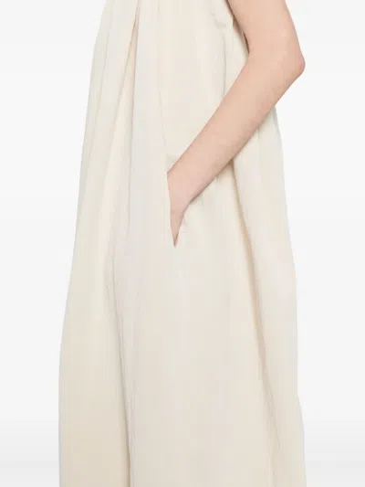 Jacquemus La Combinaison Calisson Jumpsuit In White