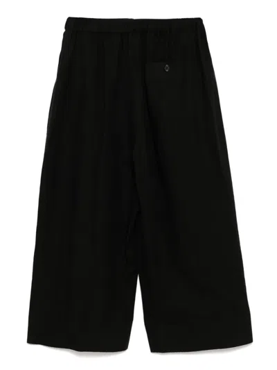 Undercover Linen Pants In Black