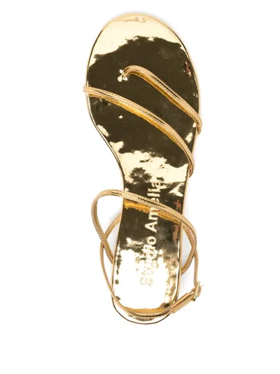 Studio Amelia Sandals In Gold