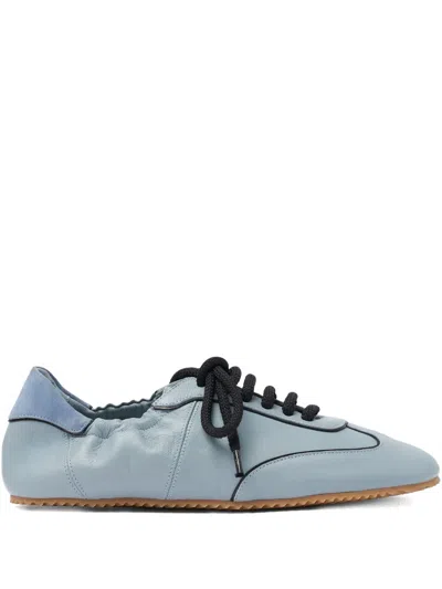 Scarosso Riley Lace-up Sneakers In Blue