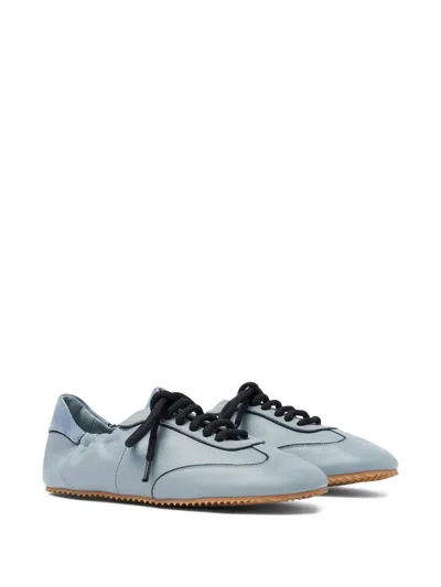 Scarosso Riley Lace-up Sneakers In Blue