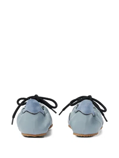 Scarosso Riley Lace-up Sneakers In Blue
