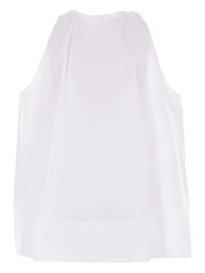 Co White Poplin Shirt In White