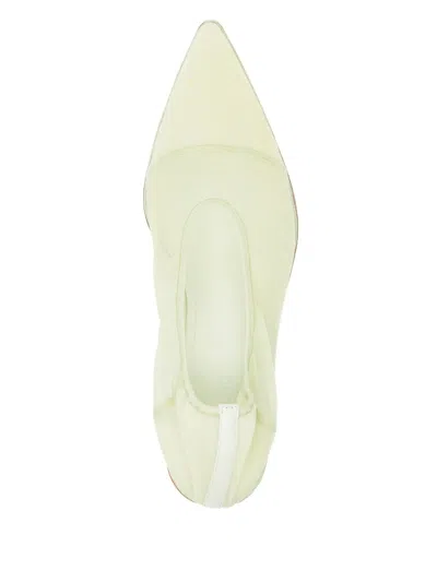 Studio Amelia 50mm Iris Pumps In Green