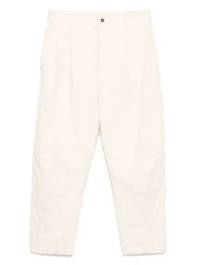 Forme D'expression Baggy Trousers In Neutrals