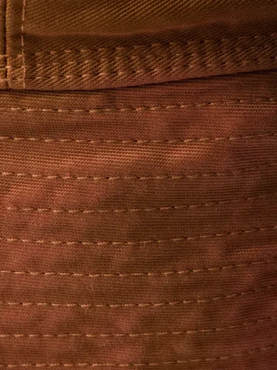 Prada Hut Aus Baumwolle In Brown