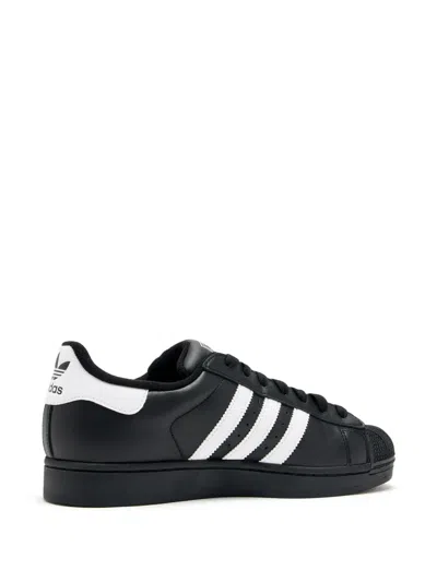 Adidas Originals Superstar Foundation "black/white" Sneakers In Black