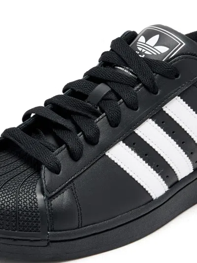 Adidas Originals Superstar Foundation "black/white" Sneakers In Black