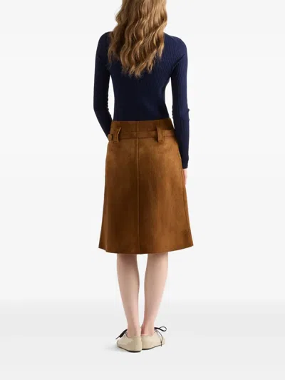 Prada Fitted Long-sleeve Ribbed Cardigan In Blue