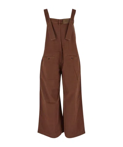Uma Wang Jumpsuit Woman In Brown