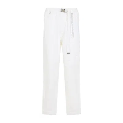 Mastermind Japan Relaxed-fit Pants With Drawstring Waist In White