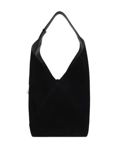 Ferragamo Women's Suede Hobo Bag In Black