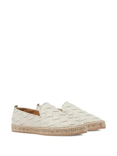 Scarosso Martina Woven Espadrilles In White