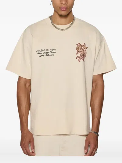 Ksubi Playoff Ekcess T-shirt In Neutrals